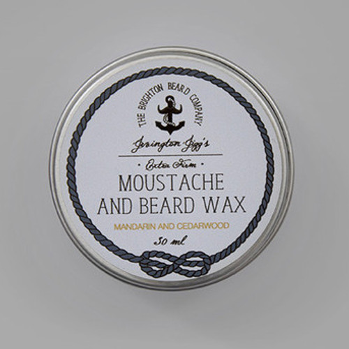 Jevington Jigg's Mandarin & Cedarwood Extra Firm Moustache Wax
