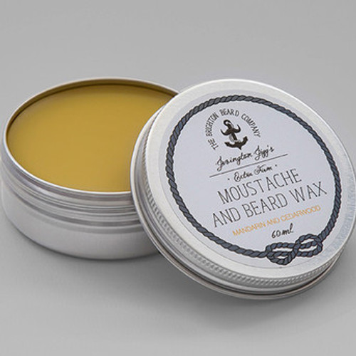 Jevington Jigg's Mandarin & Cedarwood Extra Firm Moustache Wax