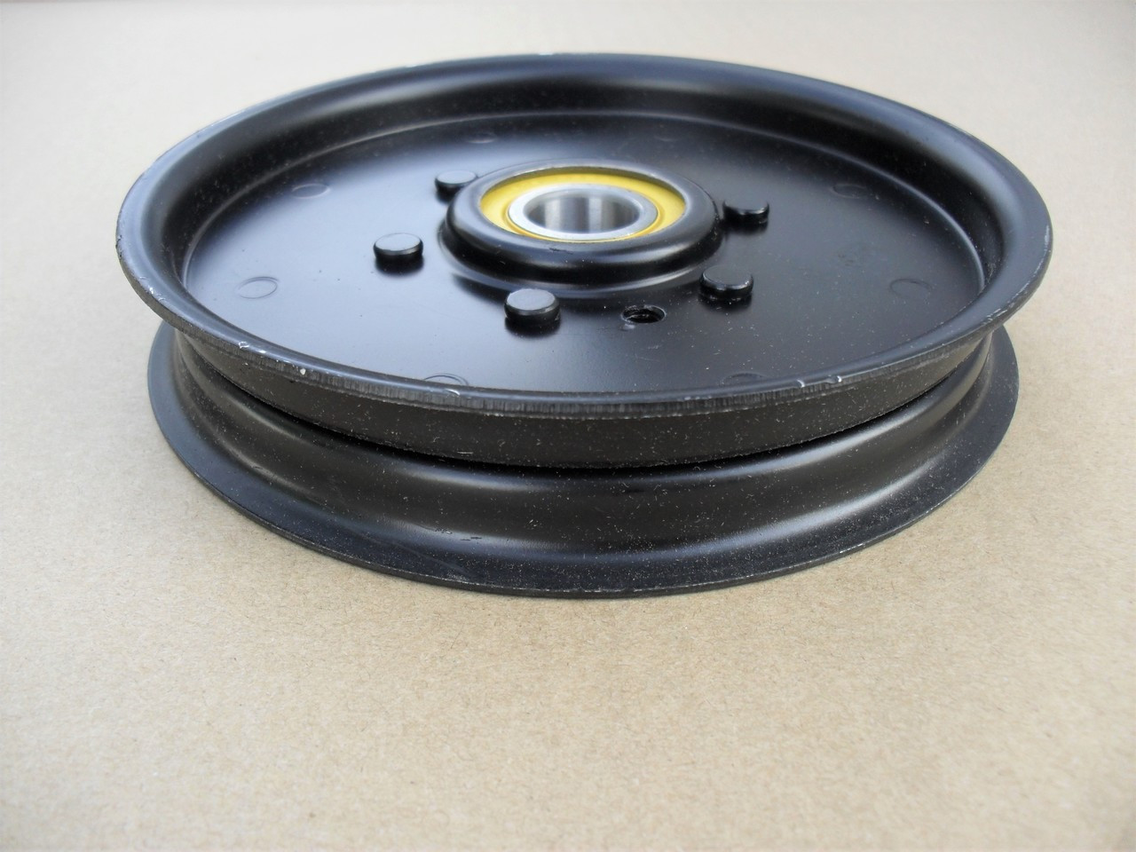 Deck Idler Pulley for John Deere 335, 345, 325, LX88, LX78, G100, Sabre with 48" Cut, AM106627