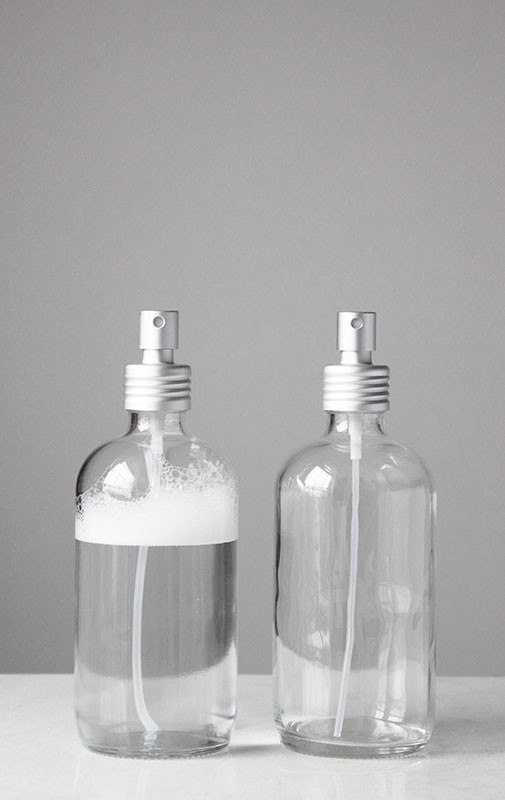 Apothecary Glass Mist Spray Bottle with Aluminum Sprayer Rail19