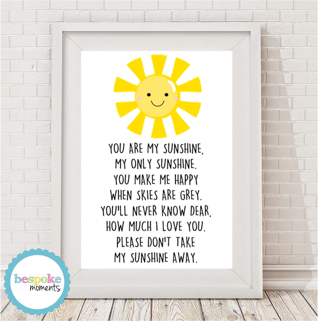 printable you are my sunshine stationery