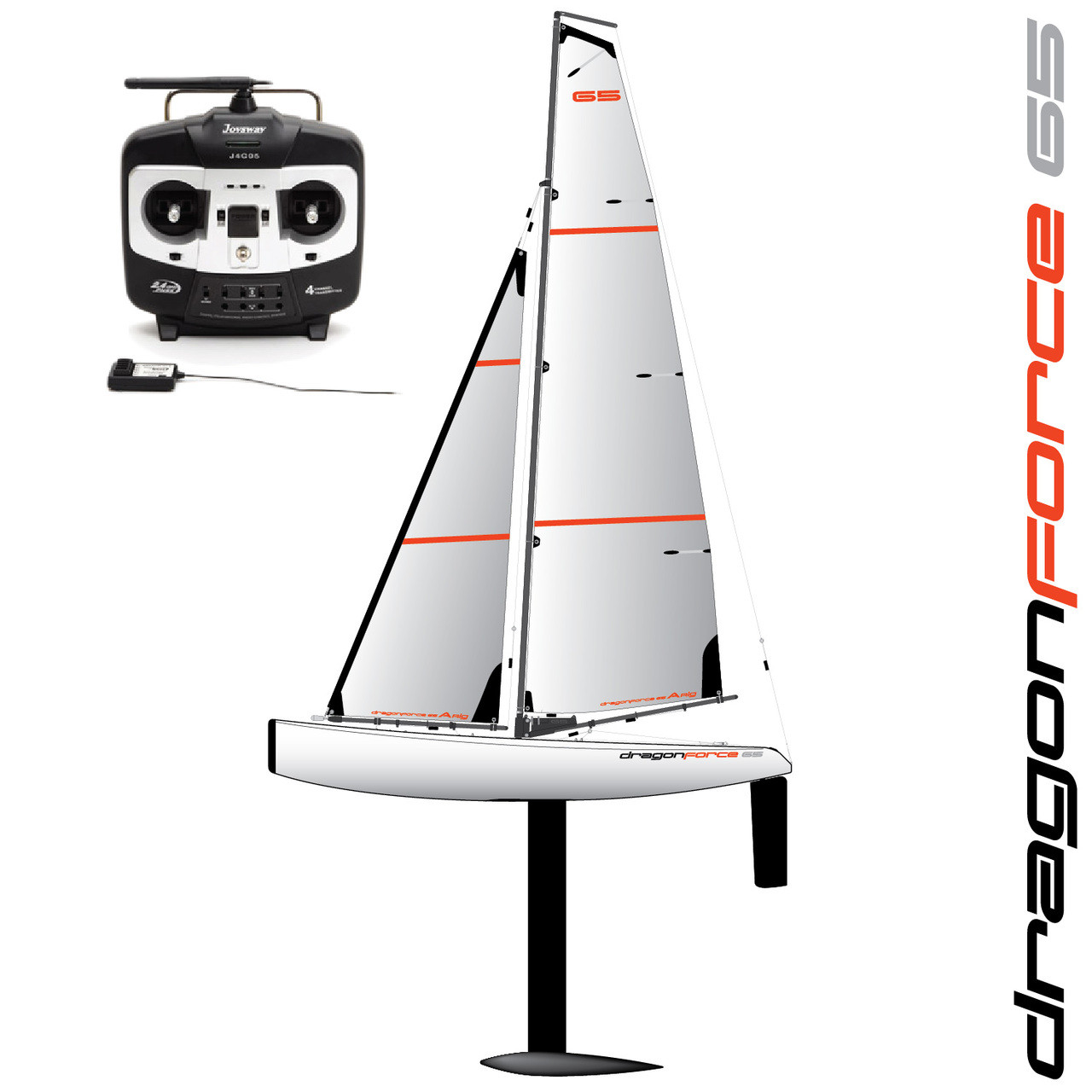 DragonForce 65 DF65 Class RC Sailboat 650mm Pirates Lair Store