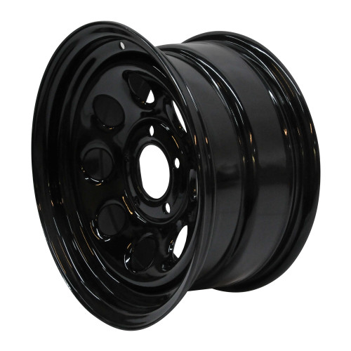 Black Steel Rock Wheel 16x8"