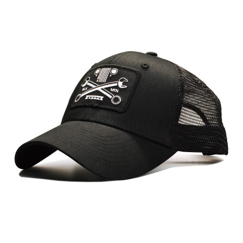 Crossed Wrench Snapback Cap