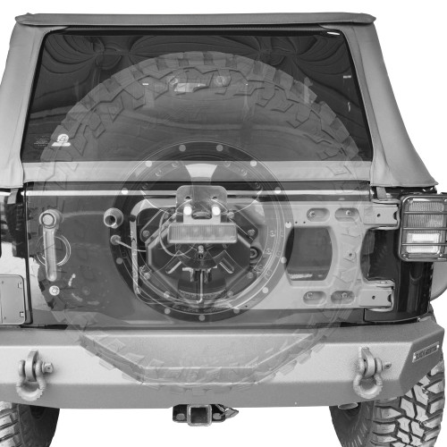 Hinge Tailgate Tire Carrier