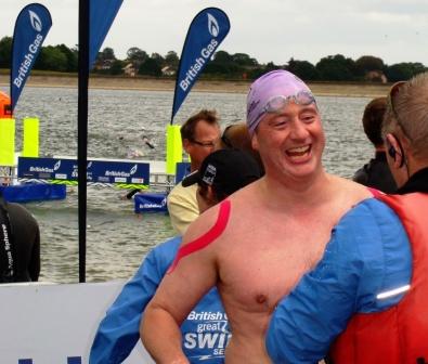 Paul Hopfensperger - Great East Swim using Kinesio Tape Paul Hopfensperger - Great East Swim using Kinesio Tape