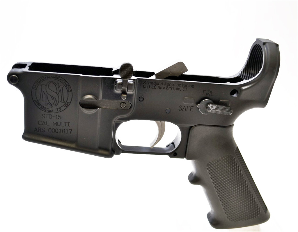 Lower Receiver with Parts Kit Installed