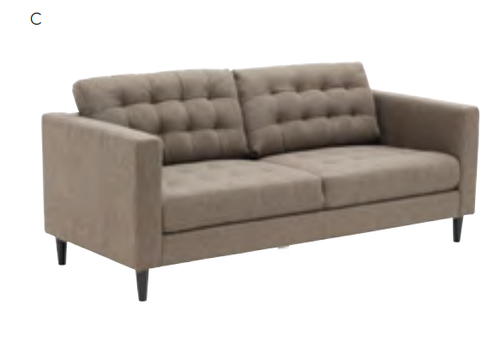 Ideal Furniture Online In Ireland Affordable Prices London 3 Seater Natural