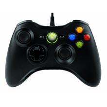 Microsoft Xbox 360 Wired Controller Black