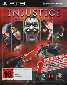 Injustice: Gods Among Us Special Edition Red Steelbook (PS3)