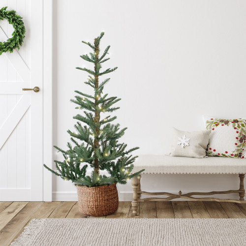 4 5 pre lit layered noble fir artificial christmas tree 4 5 pre lit layered noble fir artificial christmas tree