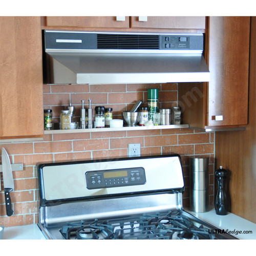 The Range Spice Rack 30in stainless steel the range shelf spice rack 5 The Range Spice Rack 30in stainless steel the range shelf spice rack 5