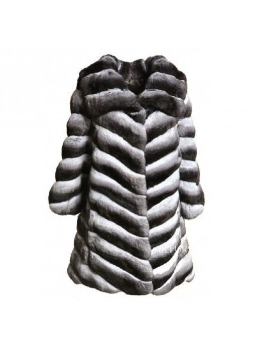 New Luxury Genuine Chinchilla Fur Jacket New Luxury Genuine Chinchilla Fur Jacket