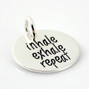 Inhale Exhale Gradient Effect Embroidery Inhale Exhale Gradient Effect Embroidery