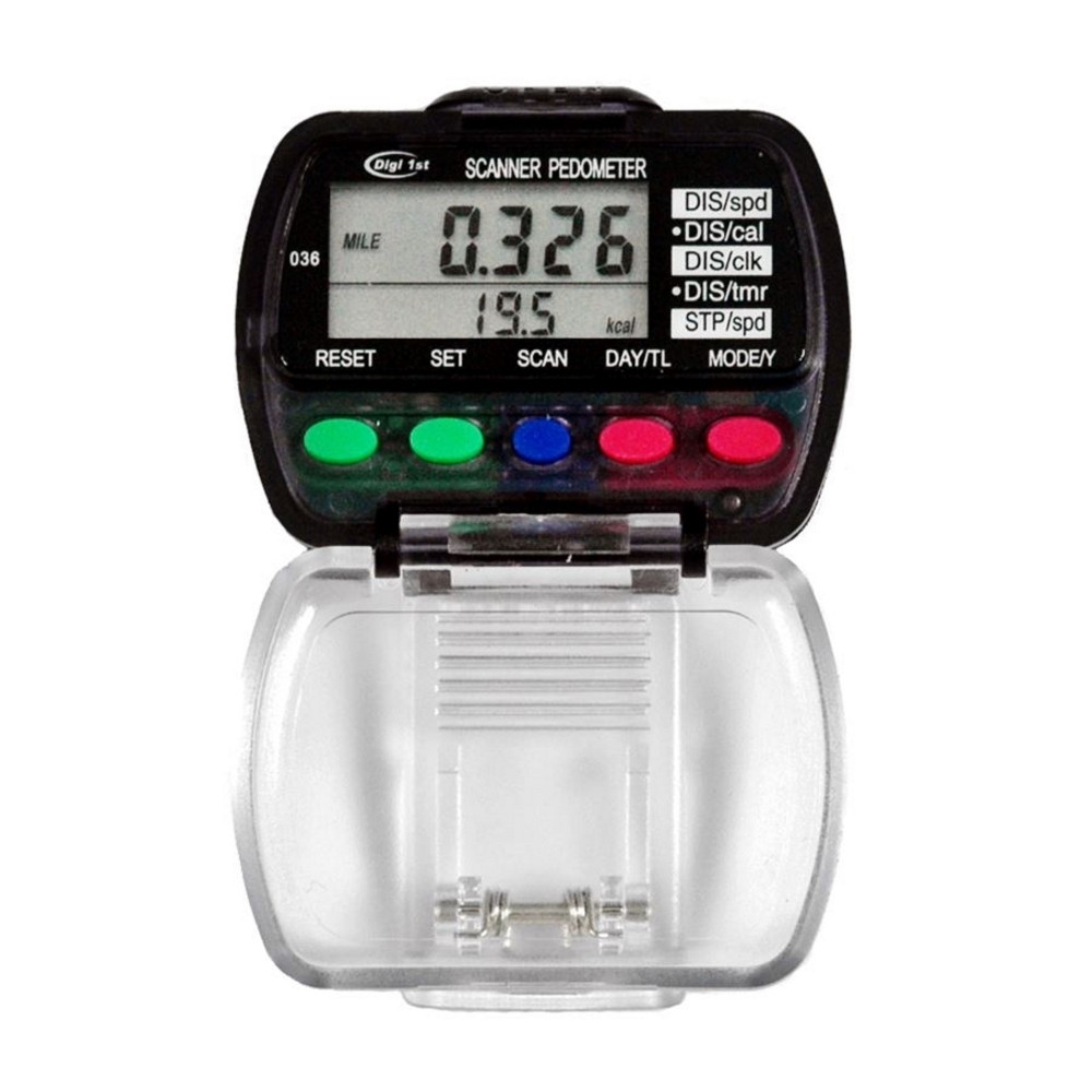 Digi 1st P036 Dual Display MultiFunction Pedometer with Activity Tracker