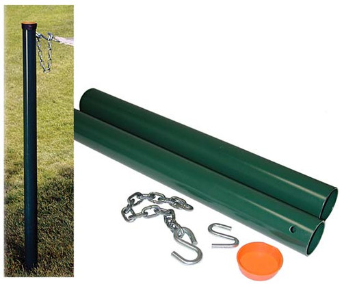 Single pole hammock stand