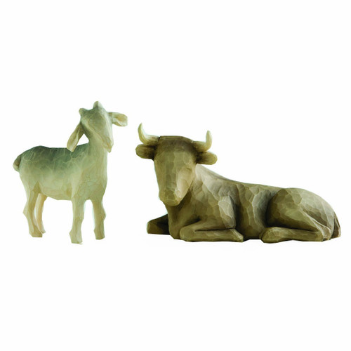 Willow Tree Ox & Goat