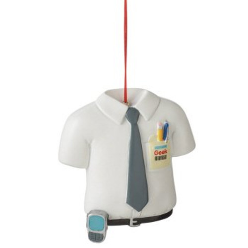 Computer Geek Shirt Ornament