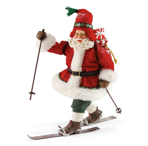 Department 56, Possible Dreams, Nordic Fun Santa "Clothtique" Figurine