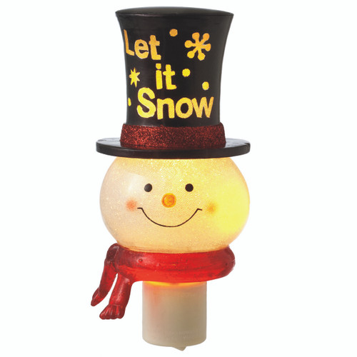 Santa Let It Snow - Night Light