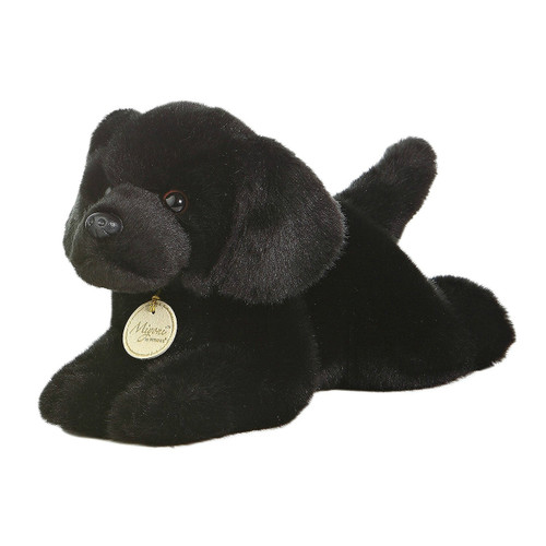 Aurora World Miyoni Black Lab Plush Toy 11"