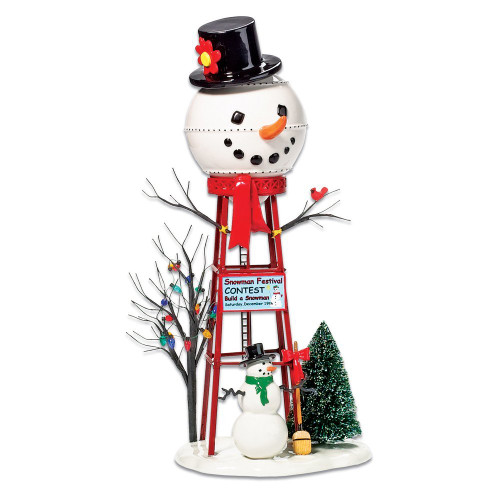 Department 56--Snow Village--Snowman Water Tower