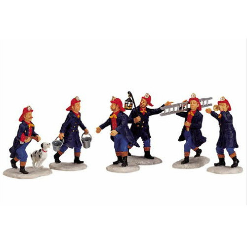 Lemax - Firemen Set of 6
