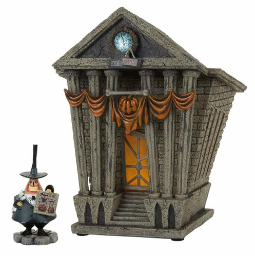 *2017* Department 56 - Nightmare Before Christmas Village - City Hall Set of 2