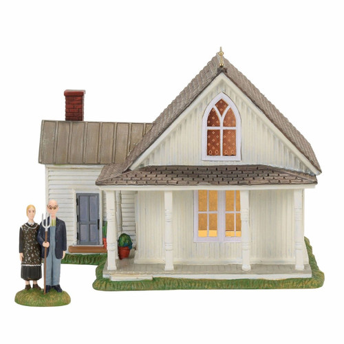 *2017* Department 56 - New England Village - American Gothic Set of 2