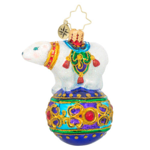 *2017* Christopher Radko - Bejeweled Balancer Gem Ornament