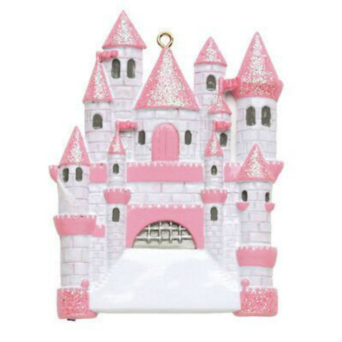 Free Personalization - Castle Ornament