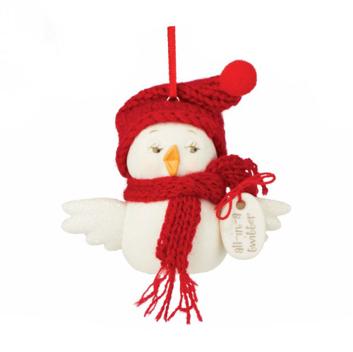 Department 56 - Snowpinions All in a Twitter Ornament