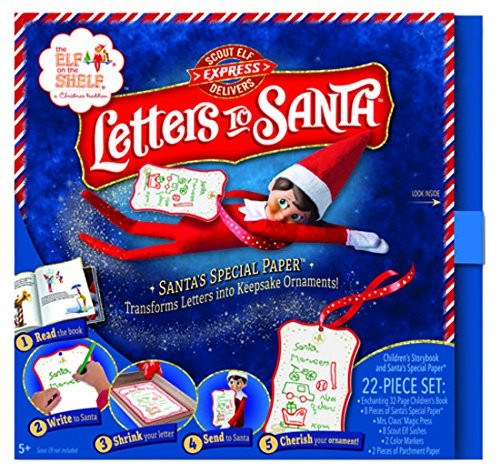 *New for 2017* Elf on the Shelf - Scout Elf Delivers Letters to Santa Book and Kit