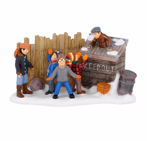 Department 56 A Christmas Story Village - Bullies In The Alley
