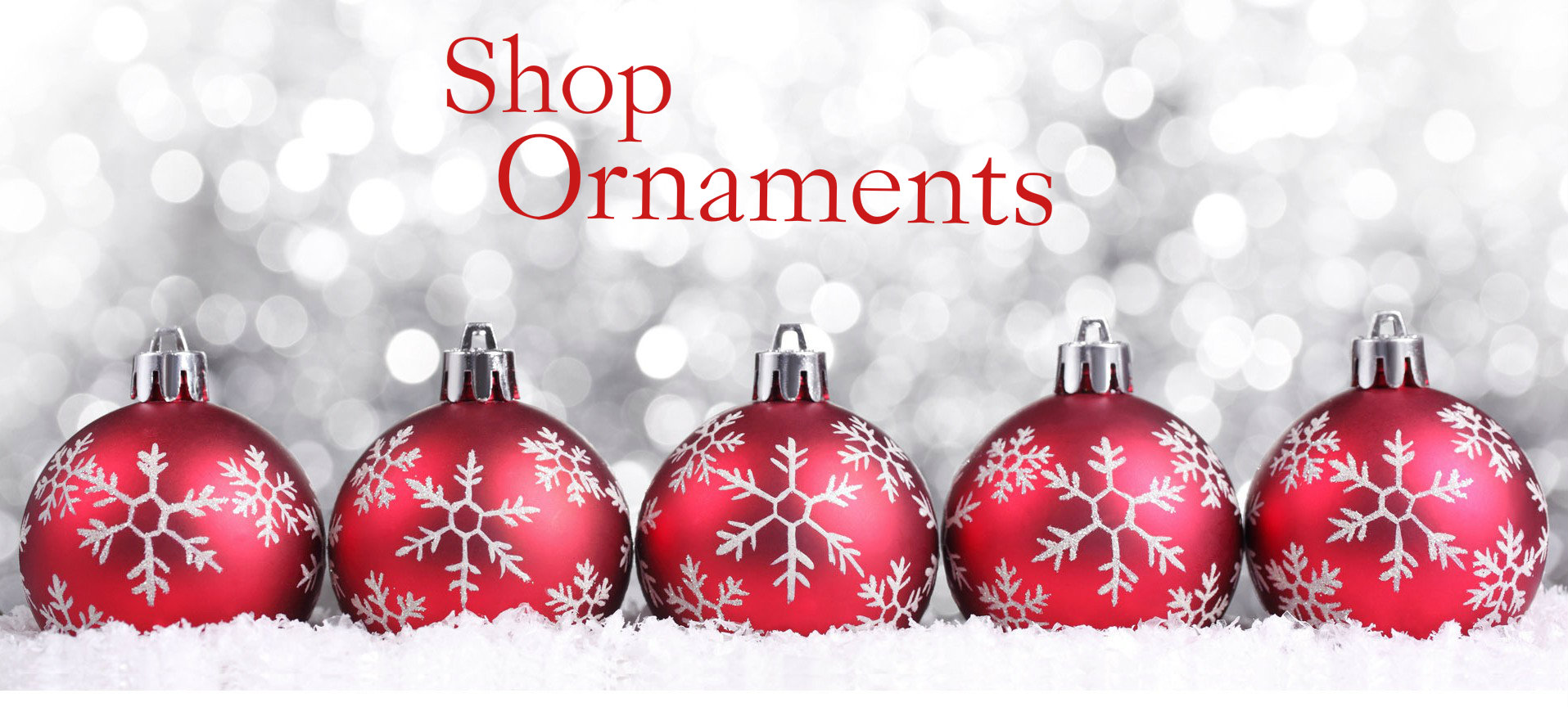 Christmas loft ornaments shop ornaments