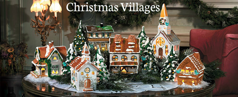Christmas loft villages, department 56 and lemax