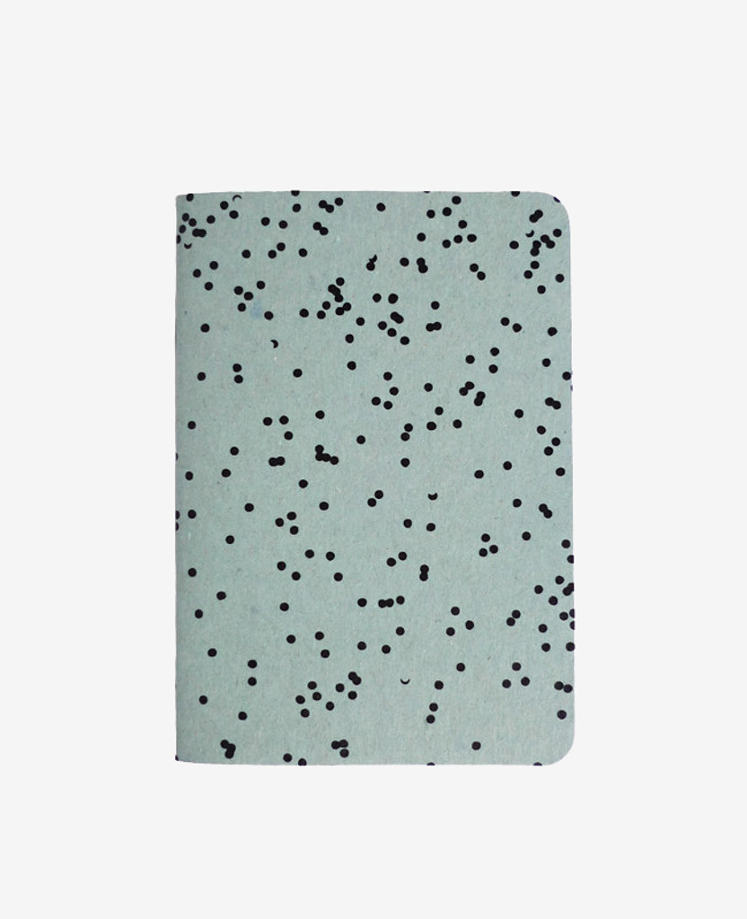 Blue Confetti Notebook