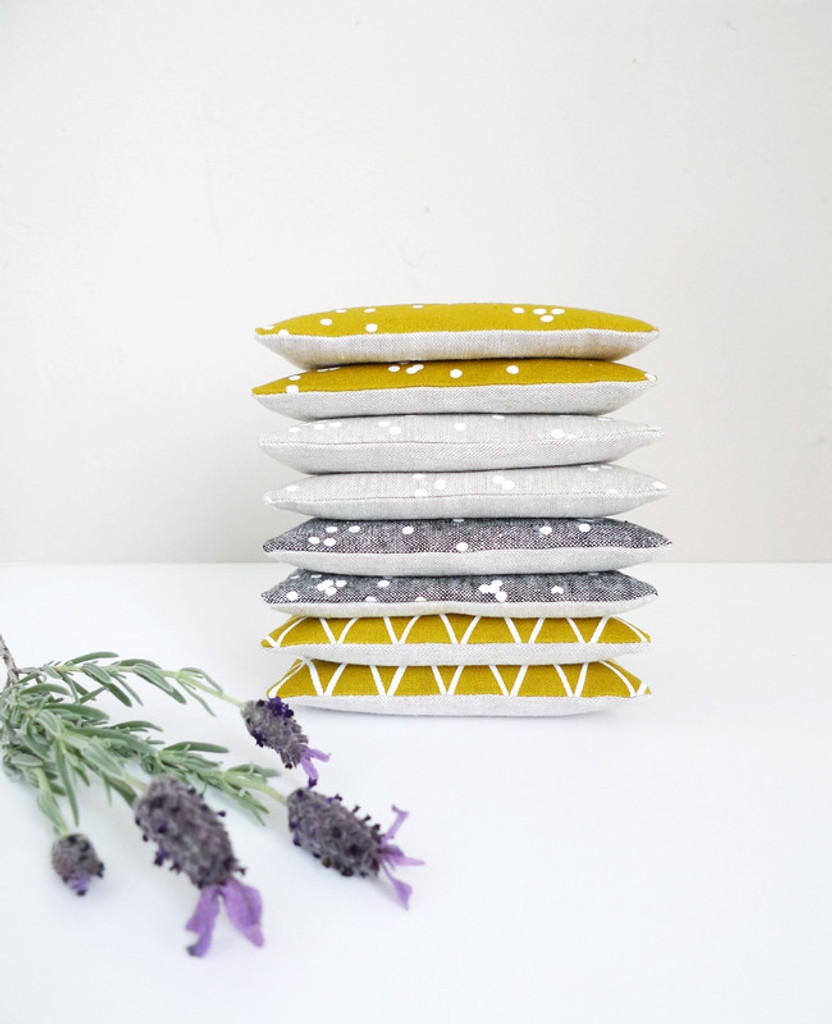 Gold Confetti Lavender Sachet