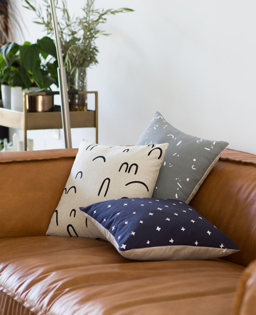 Hills + Valleys Linen Pillow