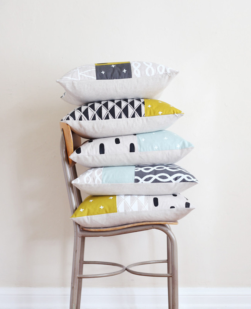 Sunspot Patchwork Pillow