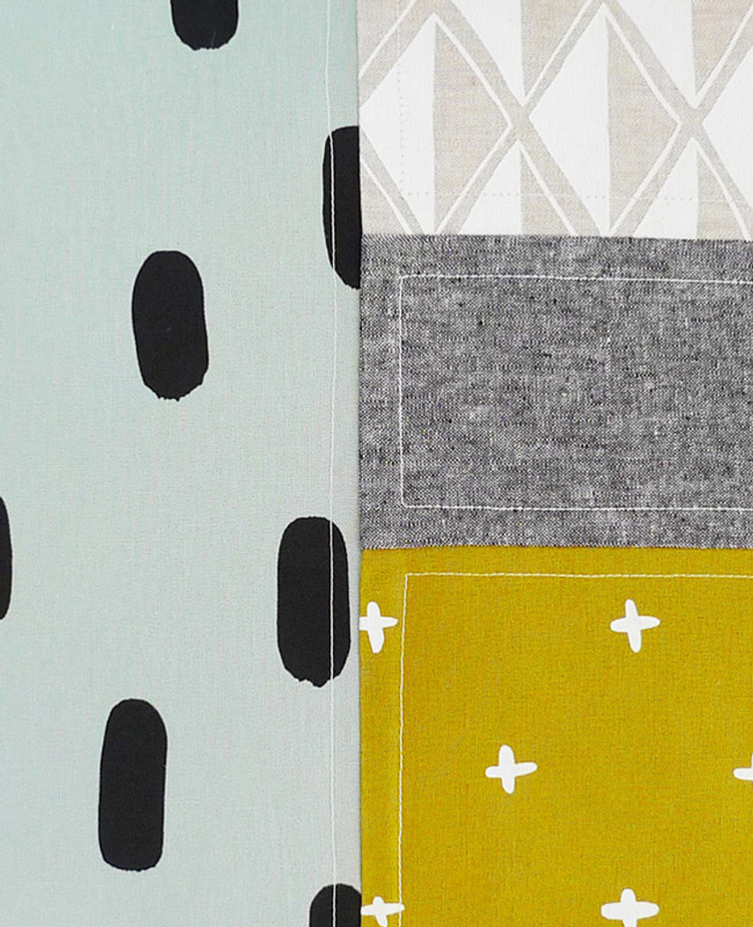 Sunspot Patchwork Pillow