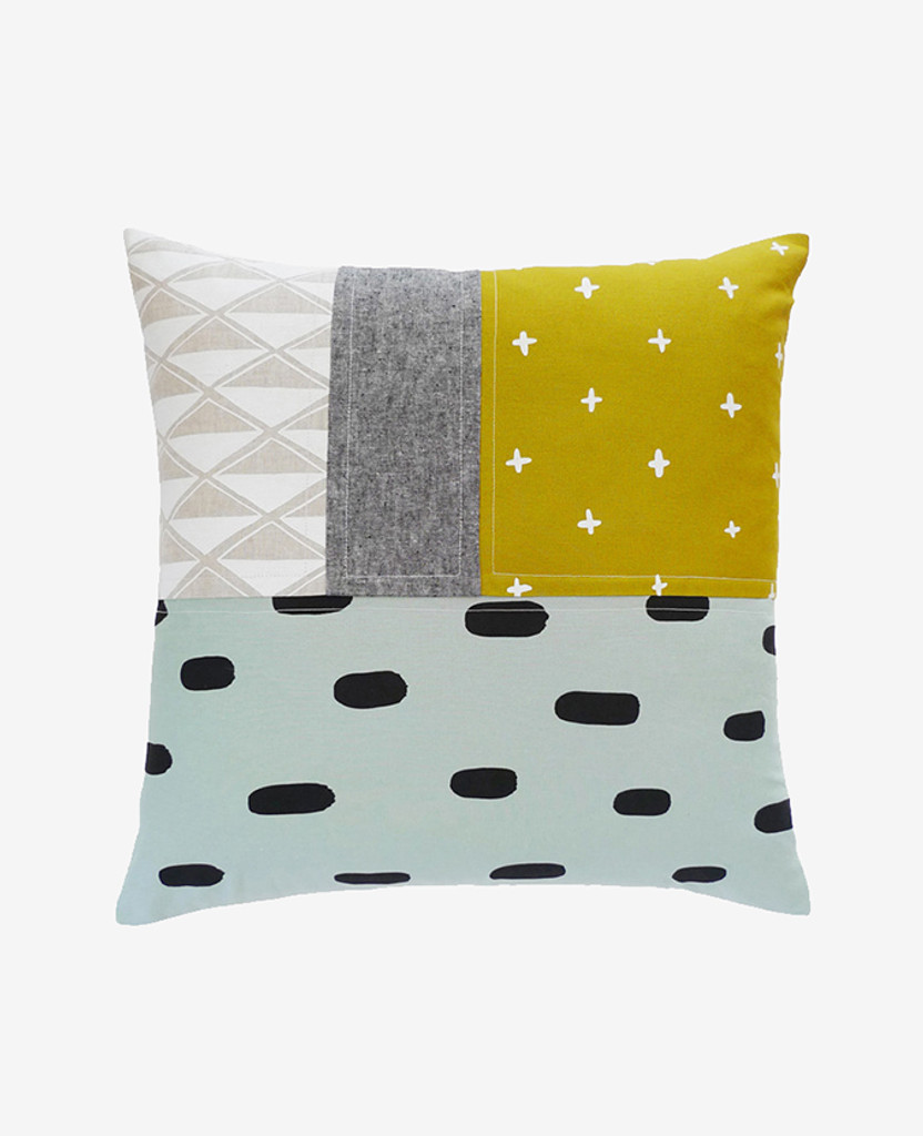Sunspot Patchwork Pillow
