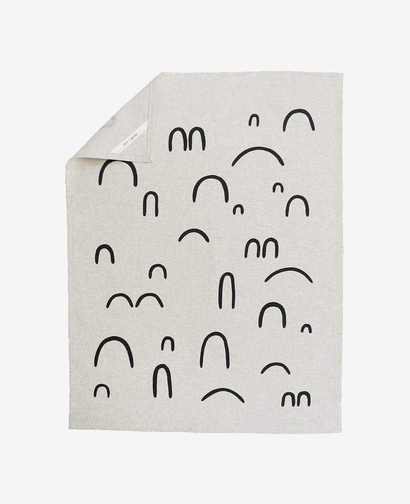 Hills + Valleys Tea Towel