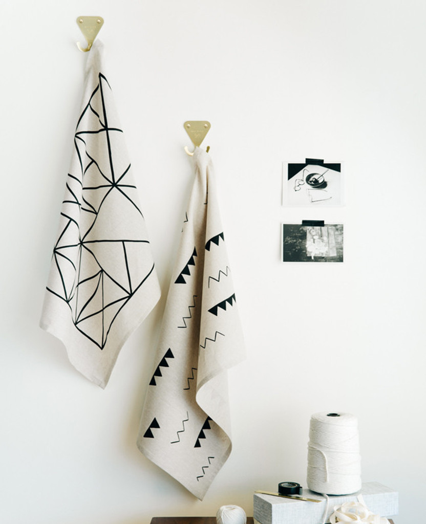 Zig Zag Tea Towel