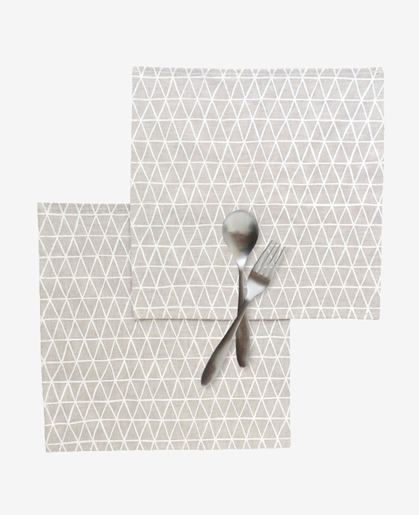 Triangle Cocktail Napkins