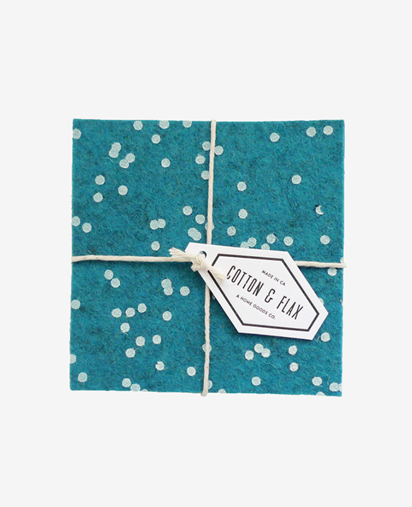Lagune Confetti Coasters