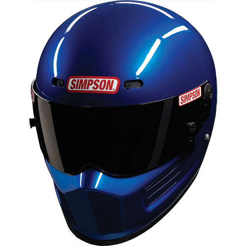 SIMPSON SUPER BANDIT HELMET SNELL SA2015 BLUE Simpson Racing UK