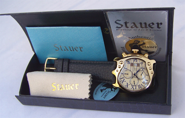 stauer guitar watch