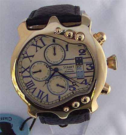 stauer guitar watch