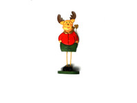 Burgundy Vibe Reindeer Standing 